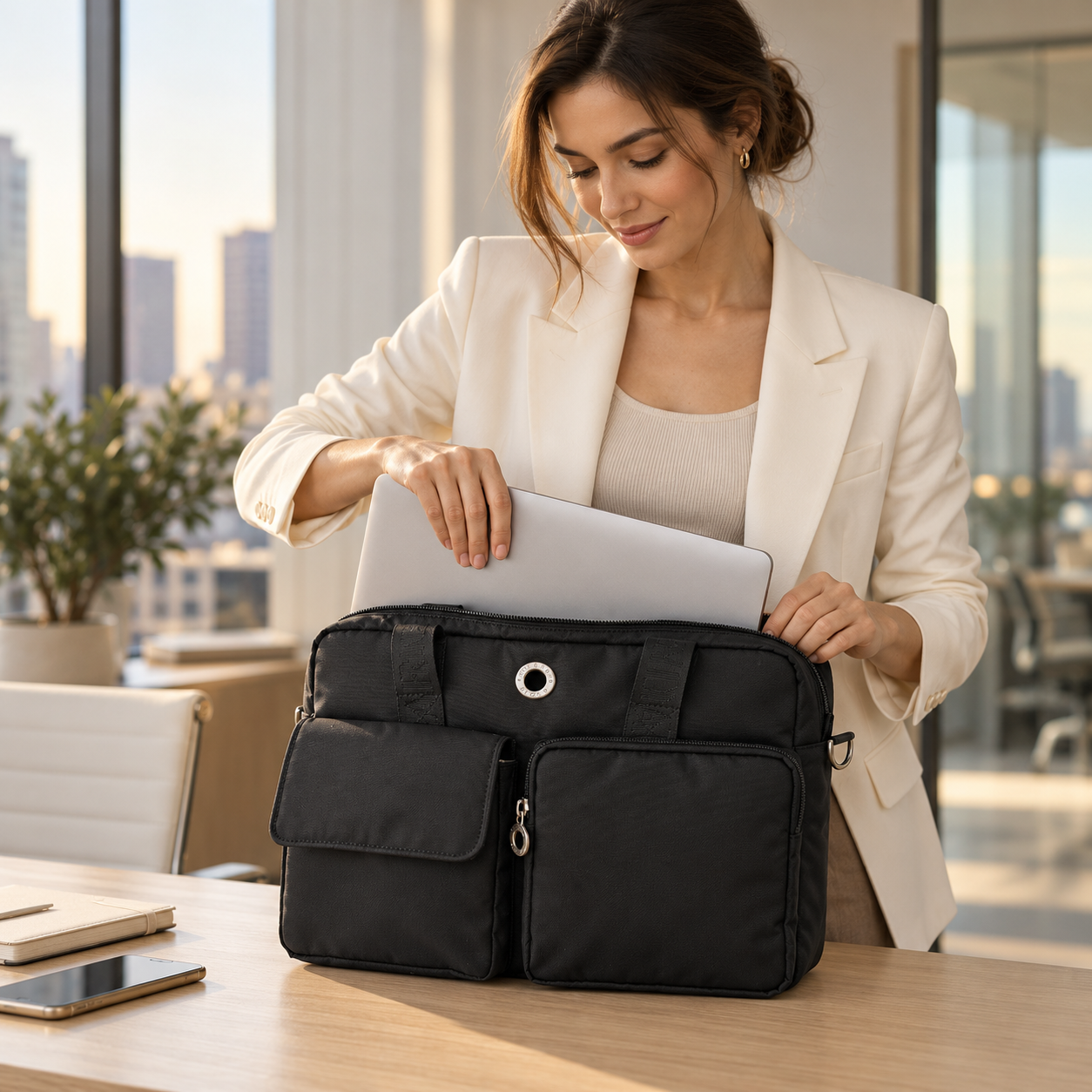 bolsa-sundar-mediana-negra-laptop-oficina